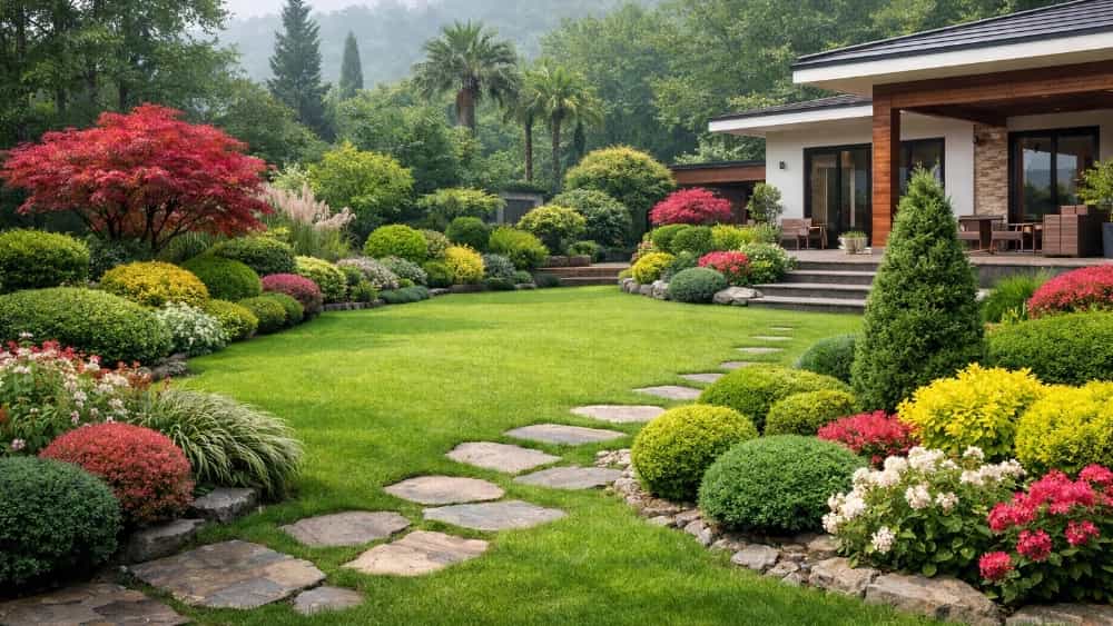 اجرای فضای سبز و راهنمای کامل طراحی و محوطه سازی